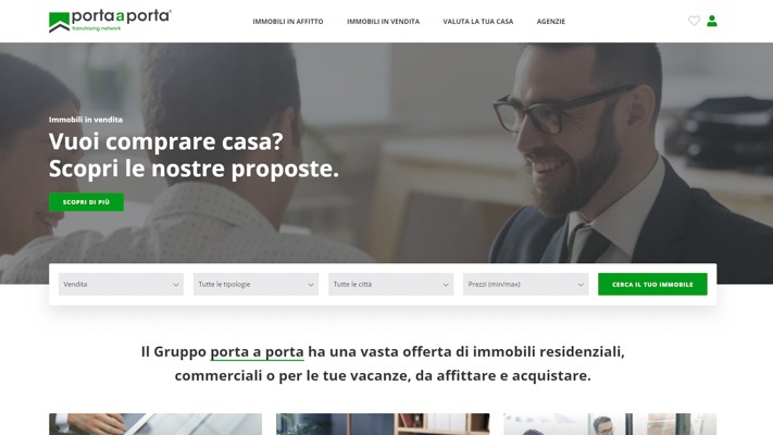 Online il restyling del sito Gruppo Porta a Porta